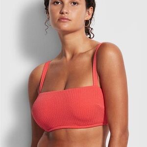 NWT Seafolly Sea Dive DD Tank Bra Bikini